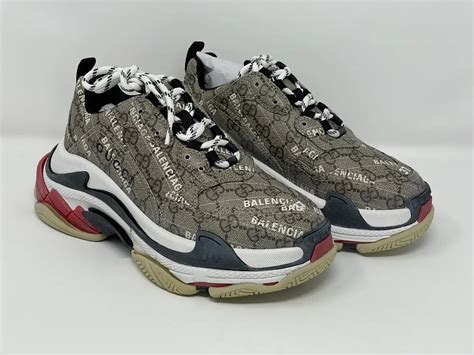 Gucci x Balenciaga Triple S 'The Hacker Project 'All Over Chunky 